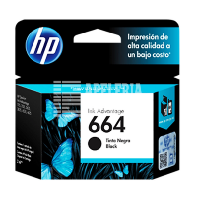 HP-F6V29A TINTA PARA IMPRESORA HP 664 NEGRO